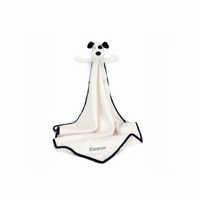 Jellycat Bashful Black & Cream Puppy Dekens | GI3867120